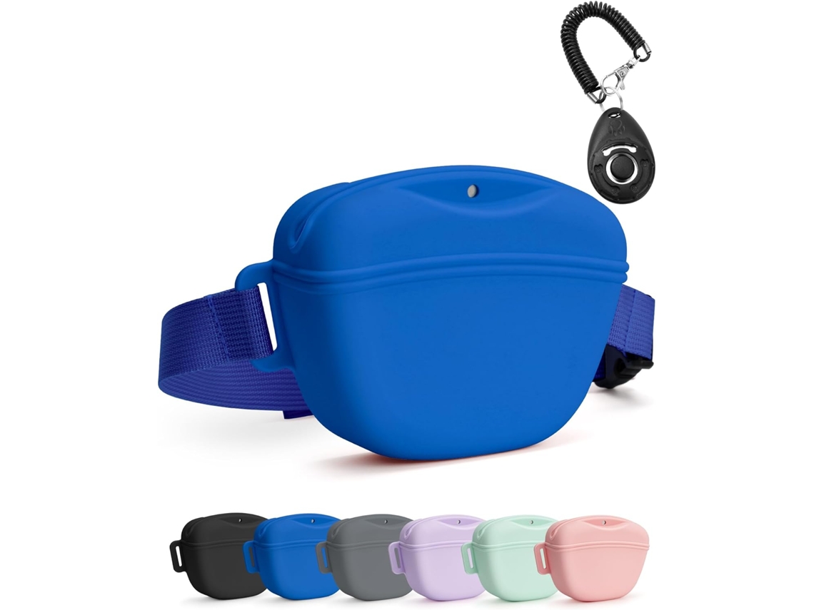 Bolsa para Petiscos de Cães, Silicone, Academia AQUAFORGE
