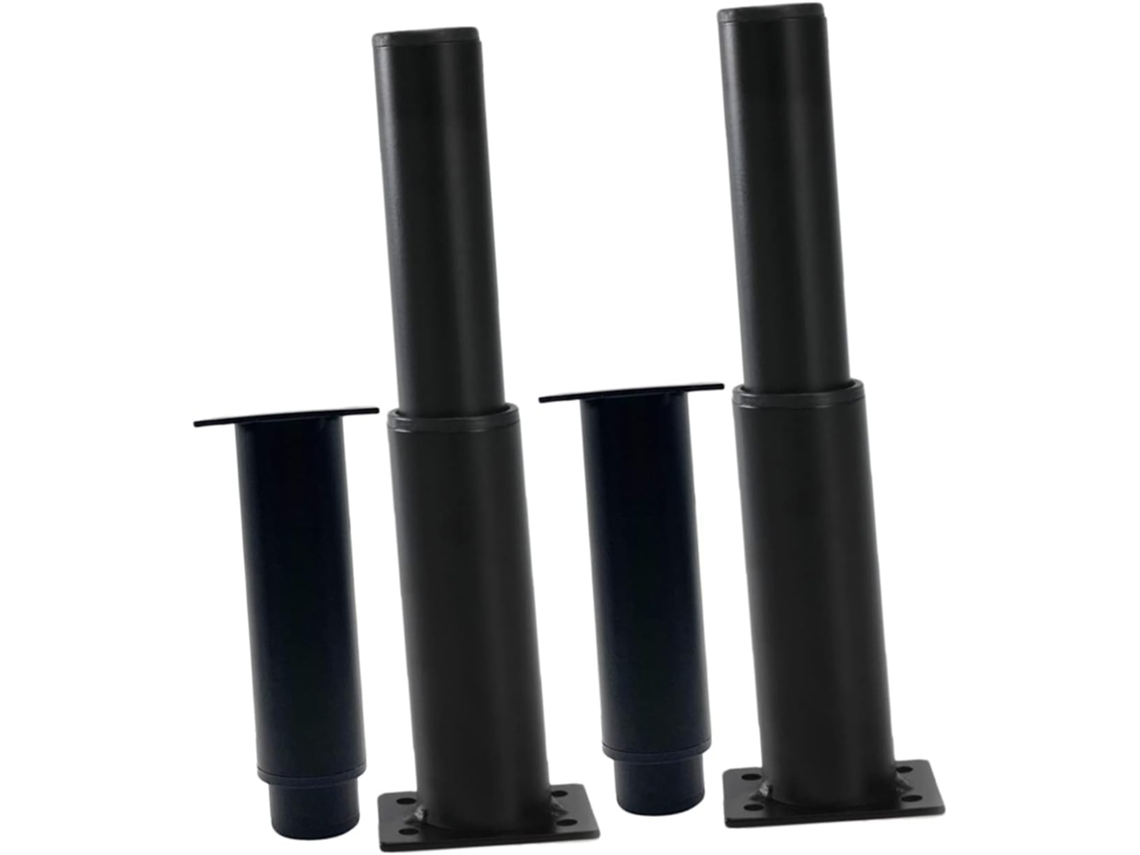 Artibetter Conjunto De 4 Pés Apoio Ajustáveis Para Móveis, Sofá, Cama E Armário Substituição Reforçada