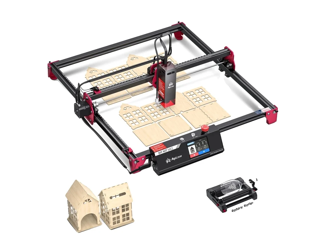 Cortadora A Laser Cnc, Alta Velocidade, Tela Sensã­vel Ao Toque, B, 10w Oem