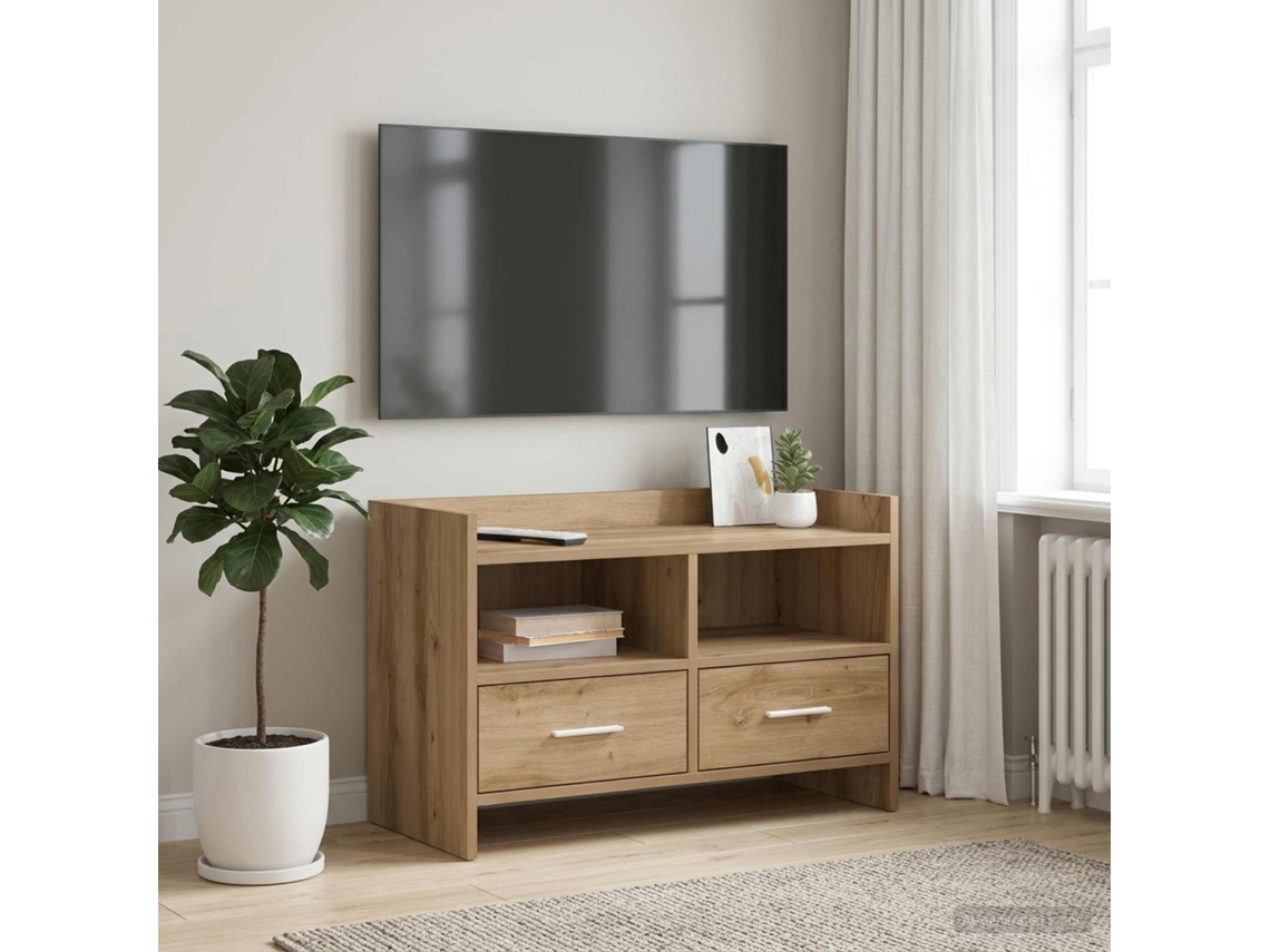 Vidaxl Gabinete Para Tv 71,5 X 33 X 47 Cm Carvalho Arttisan
