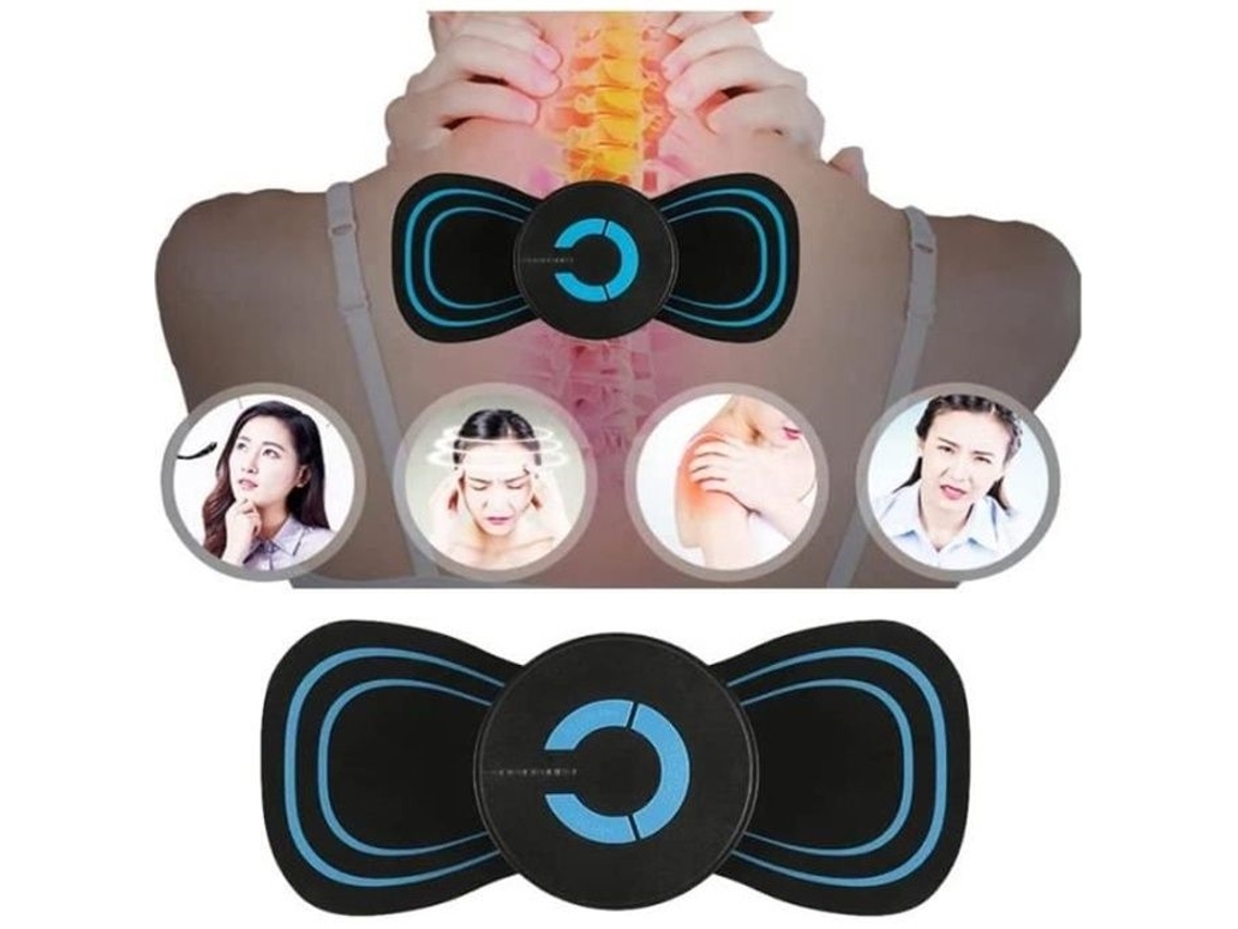 Electrapy - Unidade De Massagem Portátil, Mini Massageador Cervical, Elétrica, Almofadas