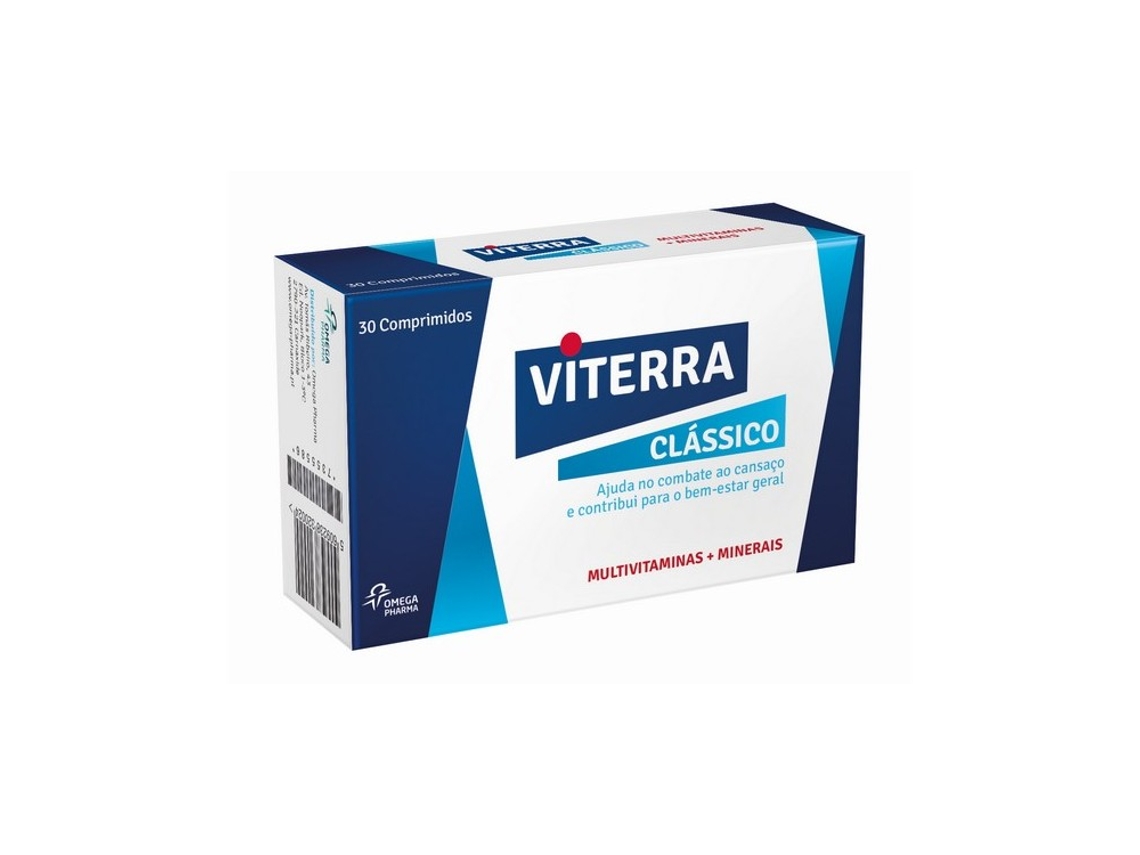 Viterra Classico Multivitamínico Comprimidos Revestidos 30un