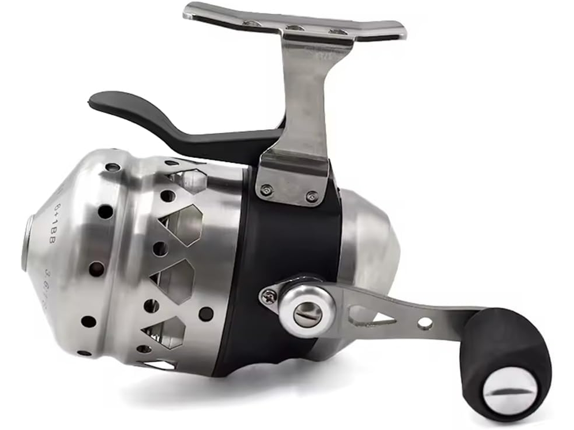 Isca SFUSHOS SP35 3.6:1 em aço inox para pesca ao ar livre, artificial