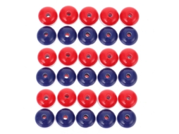100Pcs Contas de Formato Redondo ALLINLESS