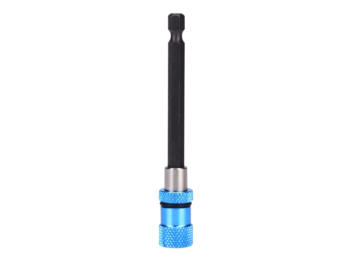 Extensão Da Barra De Porta-brocas De Metal De 1/4 Polegada Para Furadeira Elétrica (100mm)
