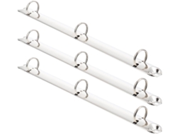 Conjunto De 3 Argolas Metálicas Para Arquivo Tamanho A4 Com Furos, Acessórios Para Arquivamento E Encadernação