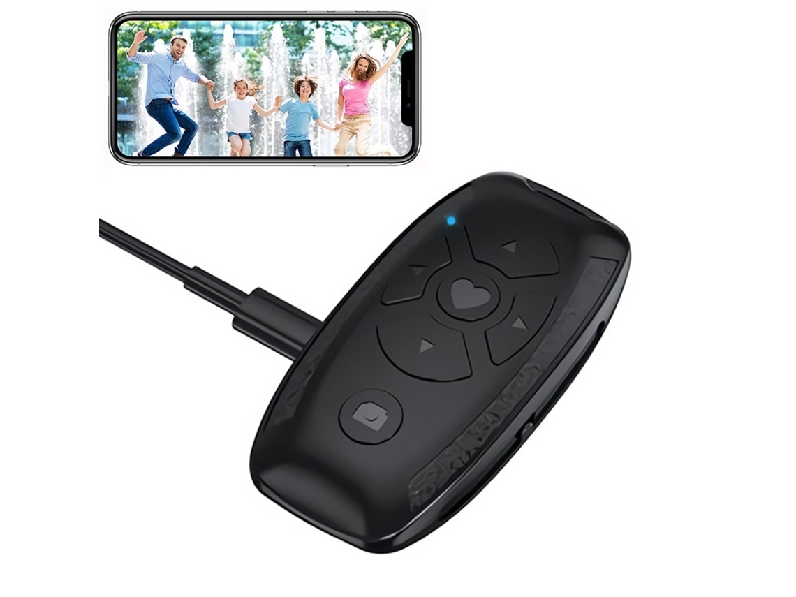 S86 Controle Remoto Multifuncional Bluetooth Forma De Chave Para Selfie