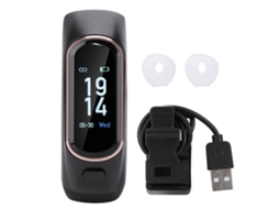 Pulseira Inteligente com Fone Bluetooth e Monitor de Frequência Cardíaca EOOCOO