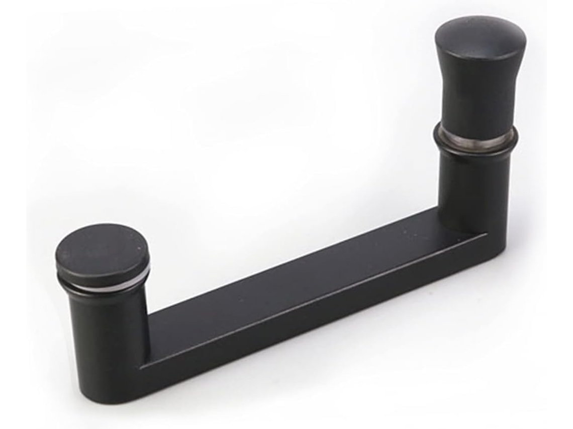 Puxador De Porta Vidro Com Acabamento Totalmente Polido, Sistema De Pressão E Puxar, Puxador Tubular Para Porta De Box