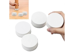 Lurelia Elevador Para Móveis, 4 Peças, Reforçado, Em Feltro, Em Madeira, Para Cama, Sofá E Mesa, 6 Cm, 450 Kg, Base Estável