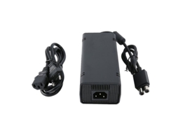 Adaptador De Energia Para Xbox 360 Slim Com Indicador Led, Proteções E Plugue Eu - 135w Regulamentações Europeias