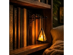 Luminária De Canto, Mini Leitura Led Com Luz Quente, Canto Base Em