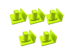 Omni-5 Peças Suporte De Parede Para Ferramentas De Bateria Ryobi 18v One+ Armazenamento Plástico Abs Durável