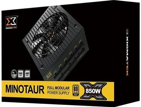 Fonte de Alimentação XIGMATEK Minotaur (Modular - 850 W - 80 PLUS Gold)