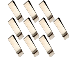 Conjunto de 10 pinos de caneta de metal reforçado, pinos de marcação de página de metal À Prova Ferrugem Livros
