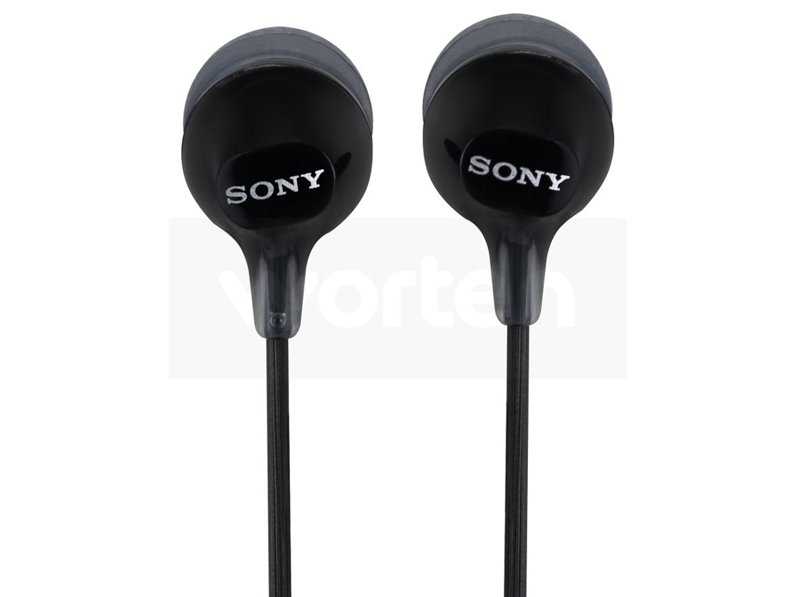 Auriculares com Fio SONY Mdr-Ex15Ap (In Ear - Microfone - Preto)