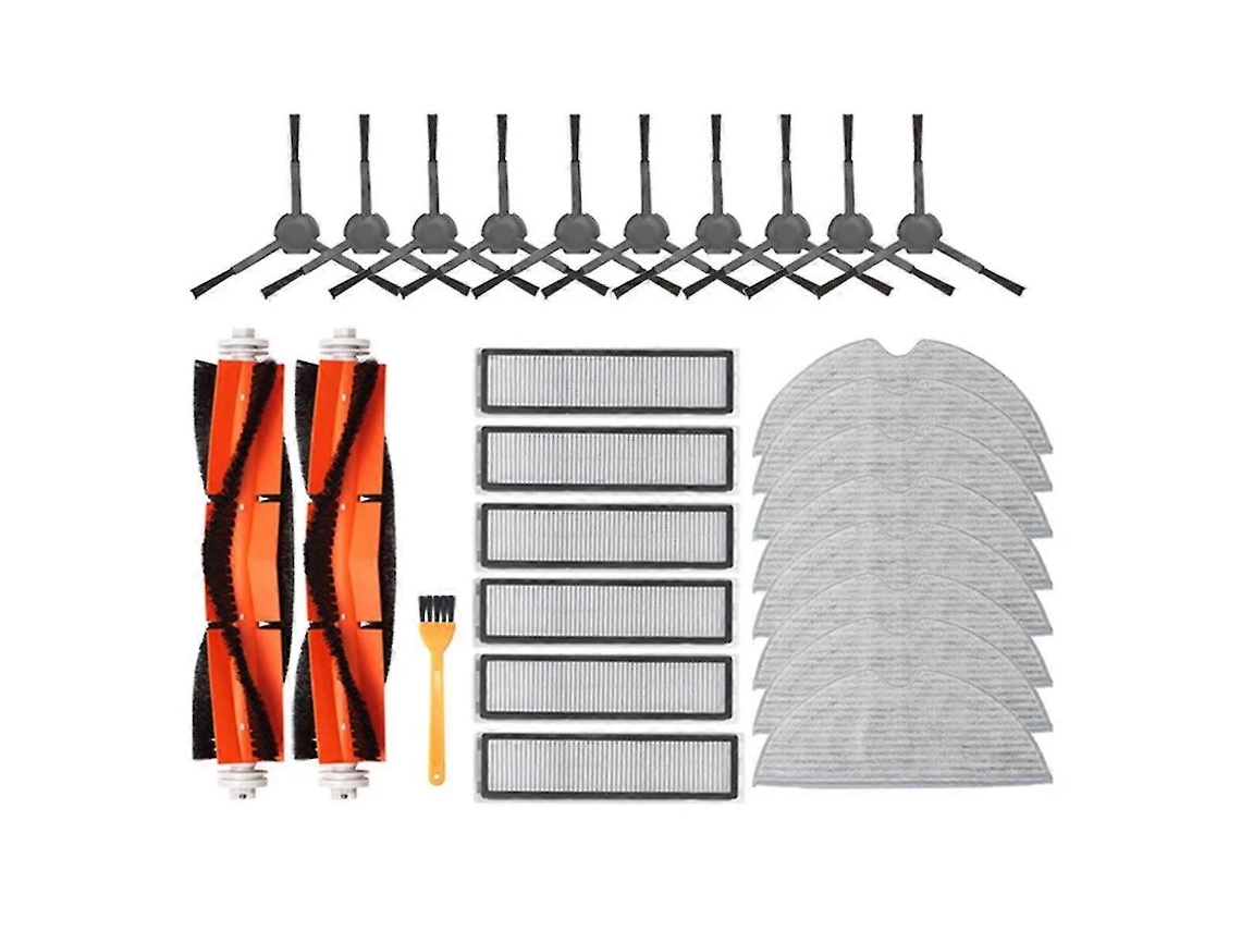 Acessórios Para Aspirador De Pó Robô D9 Max Bot L10 Pro, Filtro Hepa, Pano, Escova Lateral