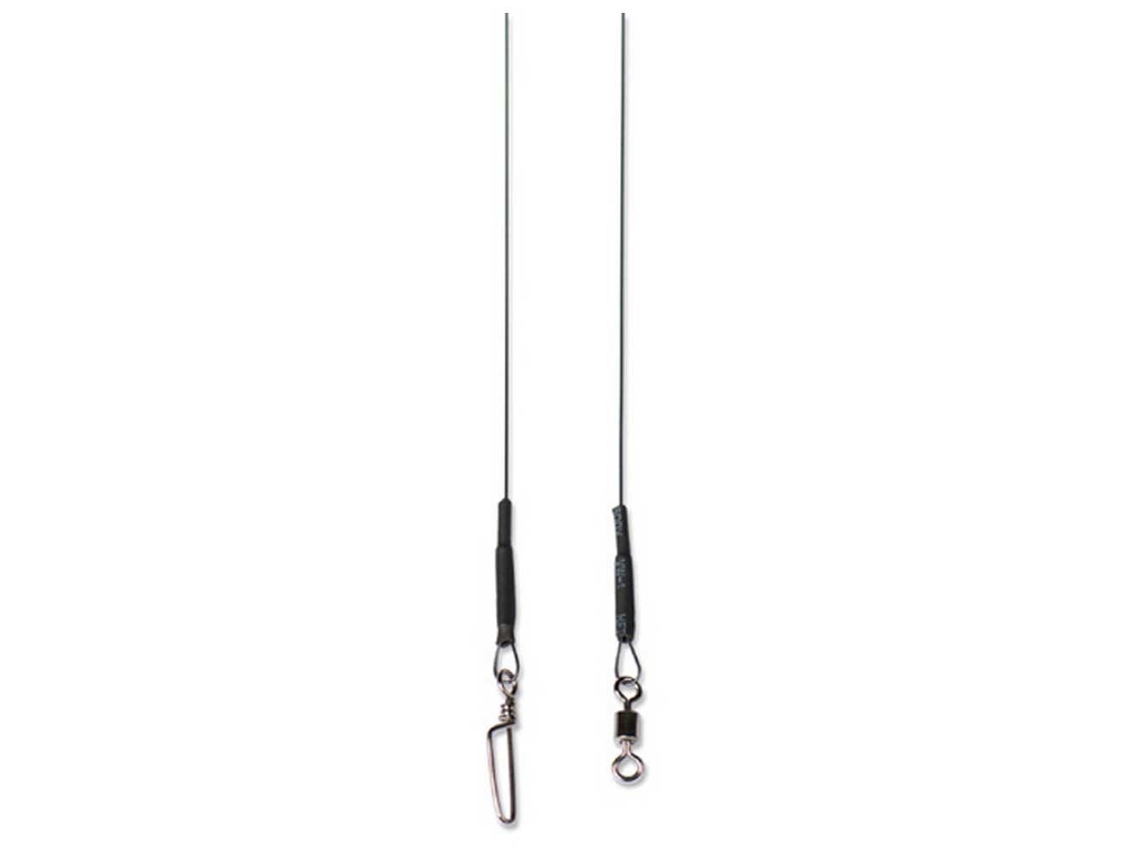 Baixos de Linha Titanium Trace Coastlock 40 Cm Prateado 70 Lbsmustad