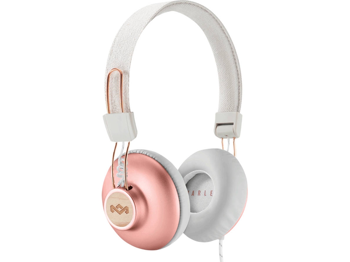 Auscultadores com Fio THE HOUSE OF MARLEY Positive Vibration 2 (On Ear - MicroAuriculares - Branco)