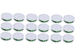 18 Rolos De Arame De Jardim Prático, Abraçadeiras De Metal Reutilizáveis