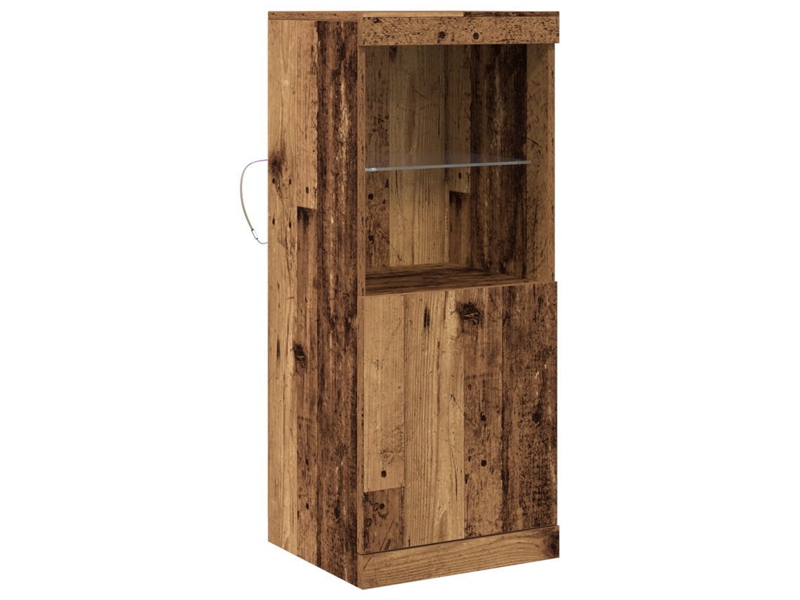 Conjunto 1 Buffet Moderno Vidaxl Castanho Derivados De Madeira (41 X 37 X 100 Cm)
