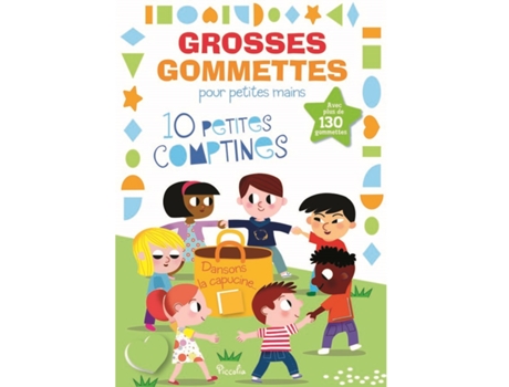 Large Stickers Rhymes PICCOLIA (Idade minima recomendada: 2 anos)