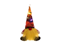 Pingente Halloween Com Luz Velho Sem Rosto Rudolph Decorativo