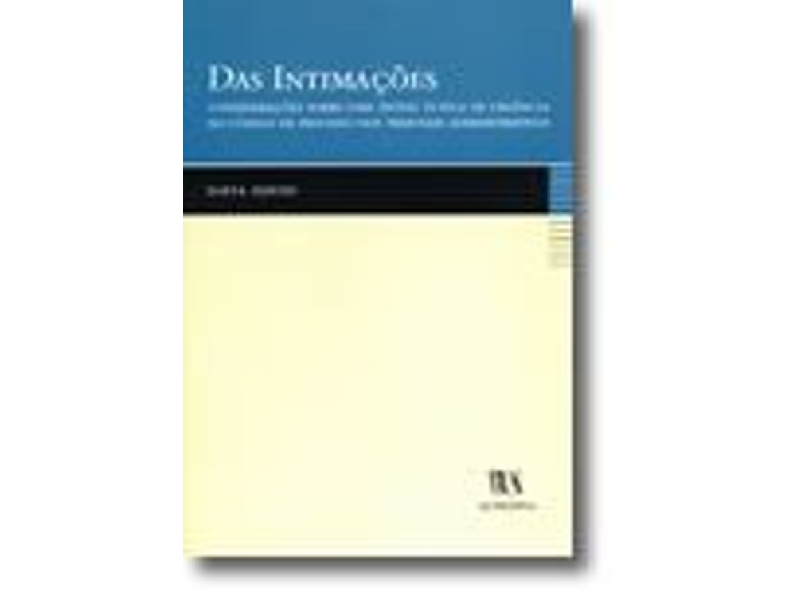 Livro Das Intimações .