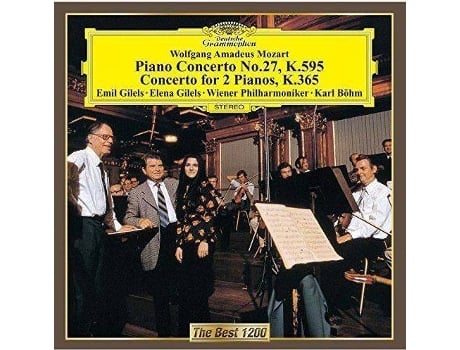 CD Elena & Emil Gilels/Bohm - Mozart: Piano Concerto No.27