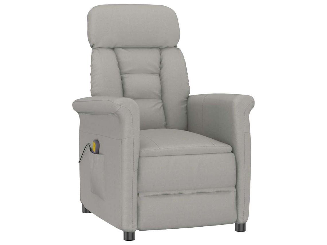 Vidaxl Cinzento-claro 96.5 X 70.5 X 95 Cm Microfibra