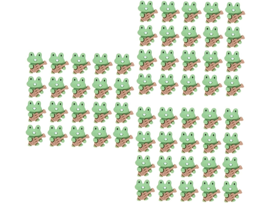 Conjunto De 60 Tachinhas Decorativas Em Formato Sapo Com Mapa-múndi