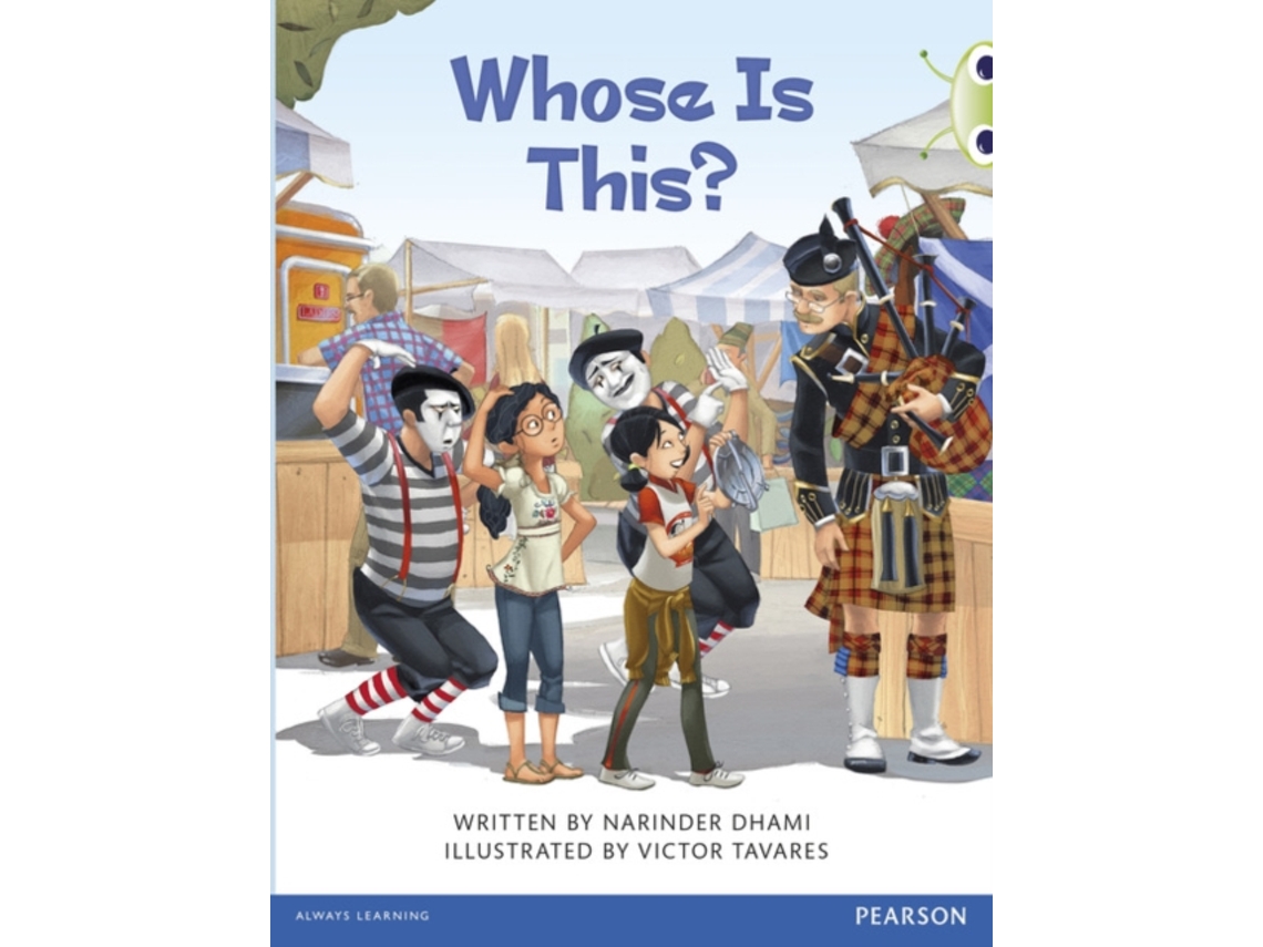 Livro bug club brown a whose is this? de narinder dhami (inglês)