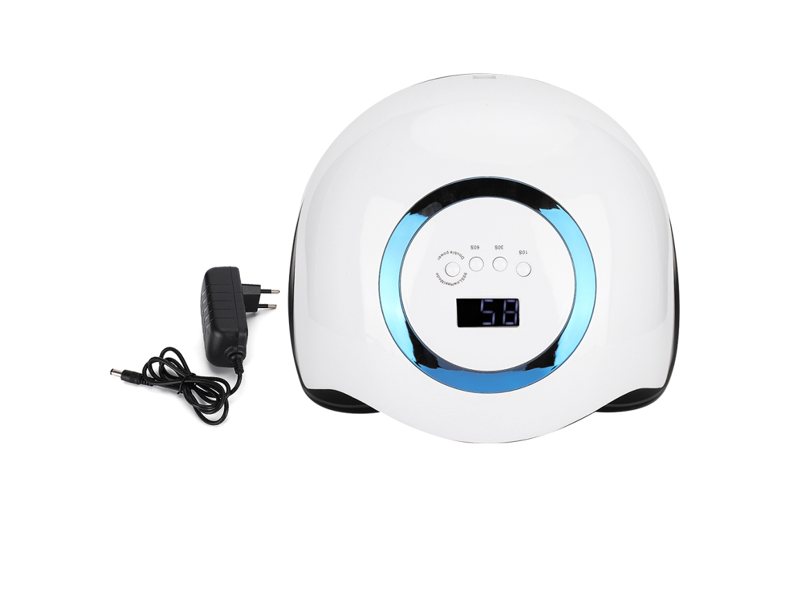 Rebe - Secadora de Unhas Inteligente Profissional 168w UV LED para Esmalte em Gel, 110-240v, Plugue Europeu