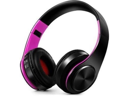 Auscultadores Bluetooth JGB (On Ear - MicroAuriculares - Preto)