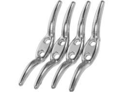 Ganchos De Metal Kichvoe Para Cordão Persiana, 4 Peças, Prateados