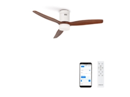 Create - Wind Calm - Ventilador De Teto Silencioso De 40 W Com Pás Técnicas Em Abs De Vários Tamanhos