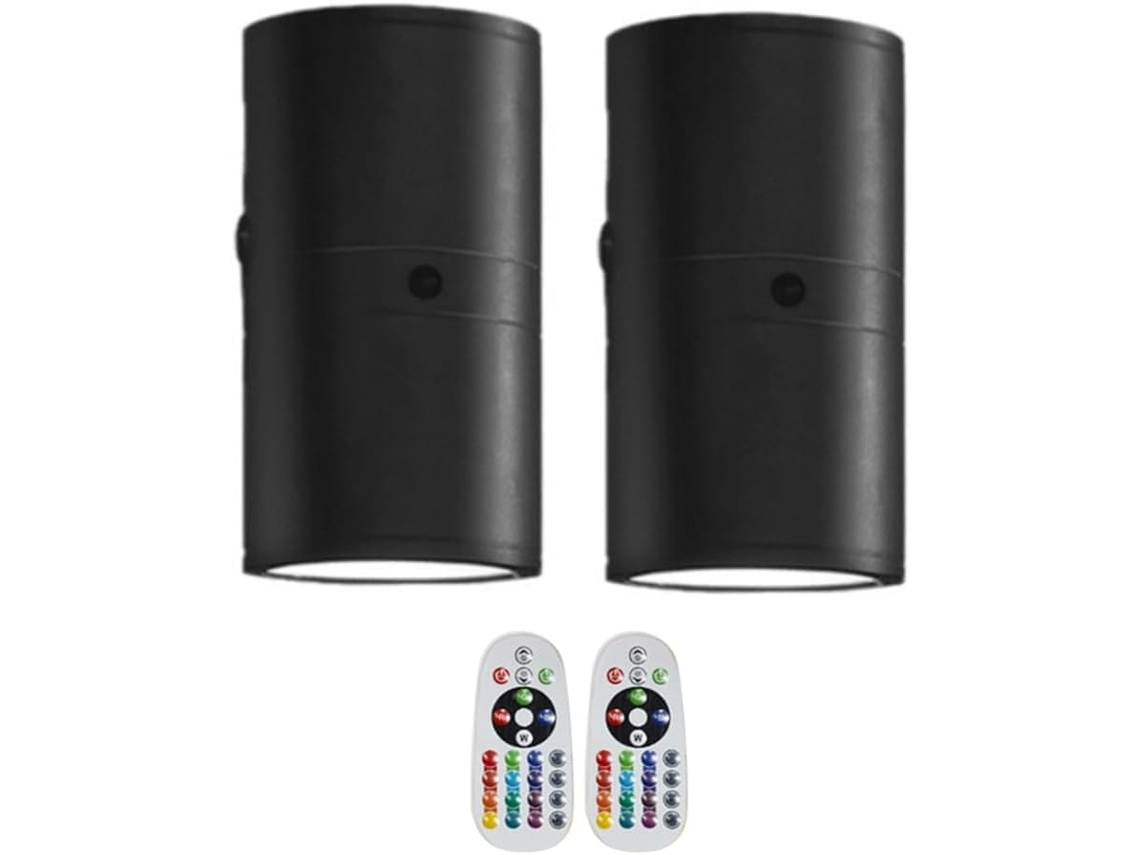 Luz noturna de LED que se conecta a um controle remoto.
