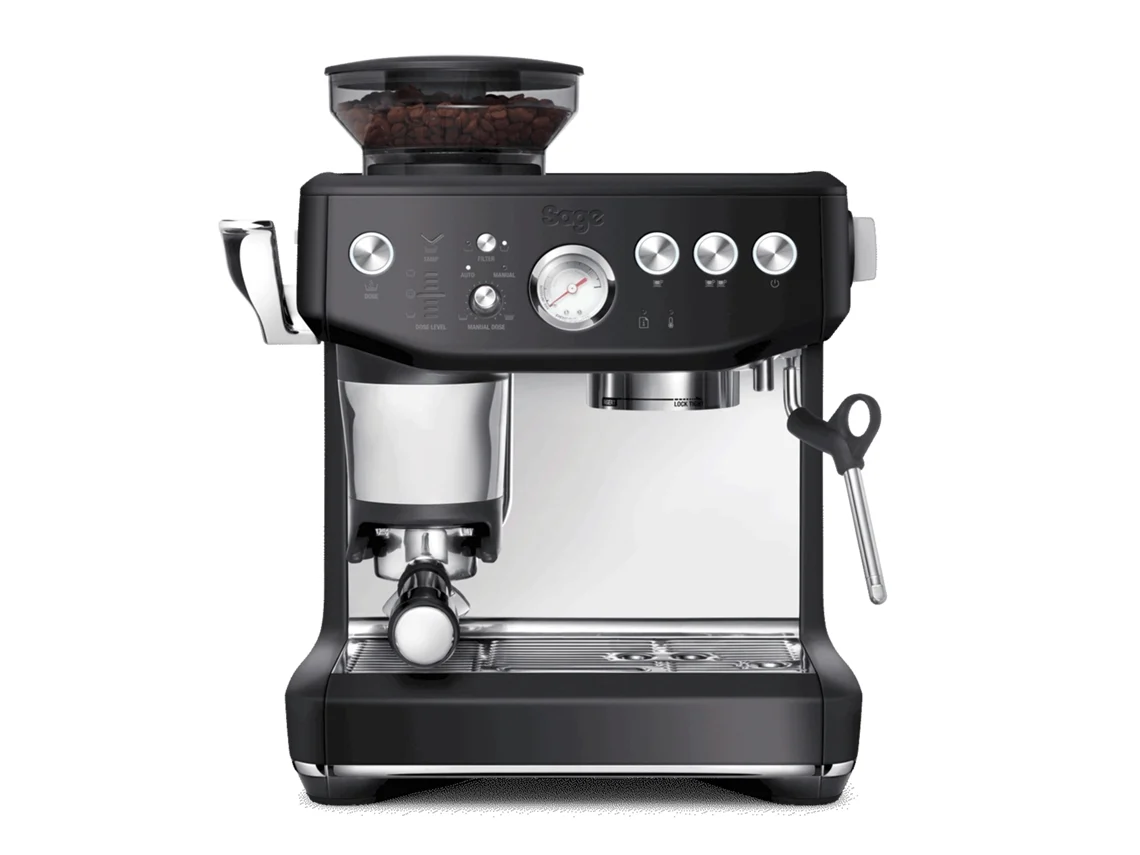 Máquina de Café SAGE Barista Express Impres SES876BSS4EEU1 (15 bar - 25 Níveis de moagem)