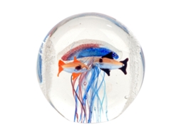 Pisa-Papéis SIGNES GRIMALT Peixes Vidro Cristal