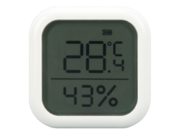 Monitor De Temperatura E Humidade Inteligente Laxiscreed Com Ligação Móvel E Visor Digital Sem Fios