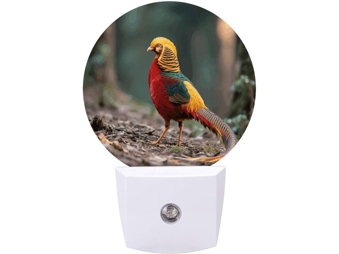 Luminária De Parede Com Sensor Crepuscular, Led 0,5w, Design Moderno