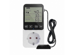 Tomada Inteligente Com Controle De Umidade E Temperatura, Interruptor Termostático De 230v. Nostalgia88