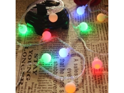Cordão de Luzes Led de 6 Metros para Natal, Camping e Decoração BRILVIBERA