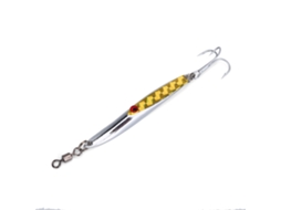 Isca Artificial Bass Spoon Lure Amarelo 28g