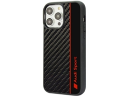 Capa para iPhone 14 Pro Max AUDI Rígida Preto