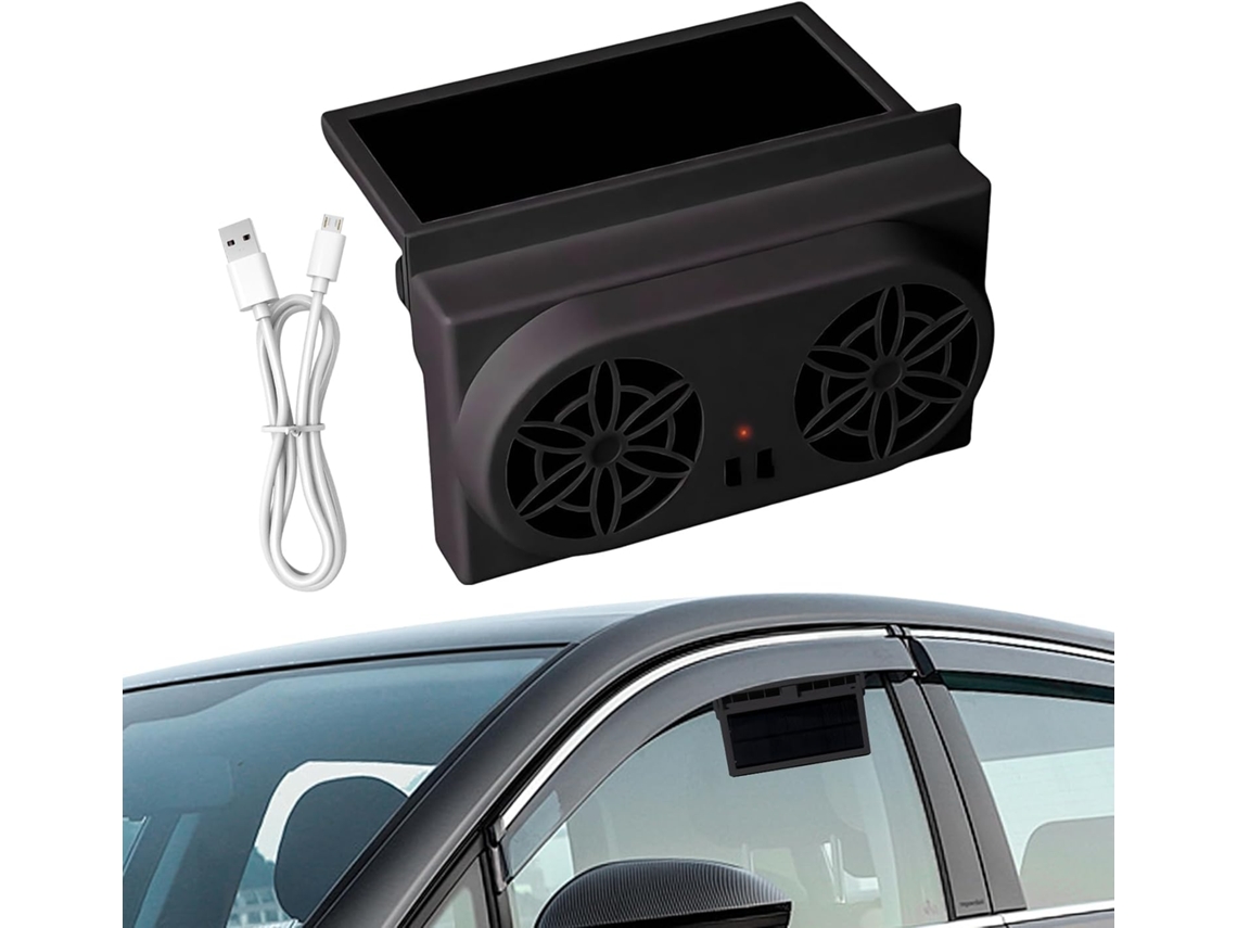 Ventilador De Janela Portátil Elétrico Recarregável