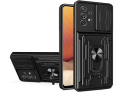 Lente para Telefone Proteção Deslizante Qualidade Militar para Samsung Galaxy A33 5G HONGWE. Preto
