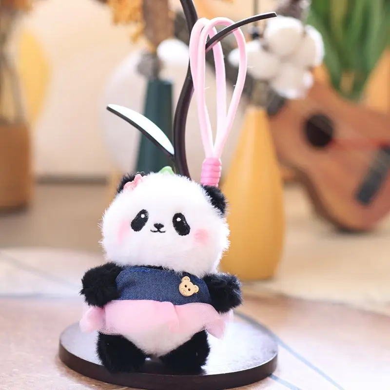 Chaveiro/pingente de Bolsa Panda Macio e Fofinho de 13 Cm MDUG (estilo 4)
