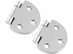 2 Dobradiças Pequenas De Cobre Para Móveis, Giratórias Portas