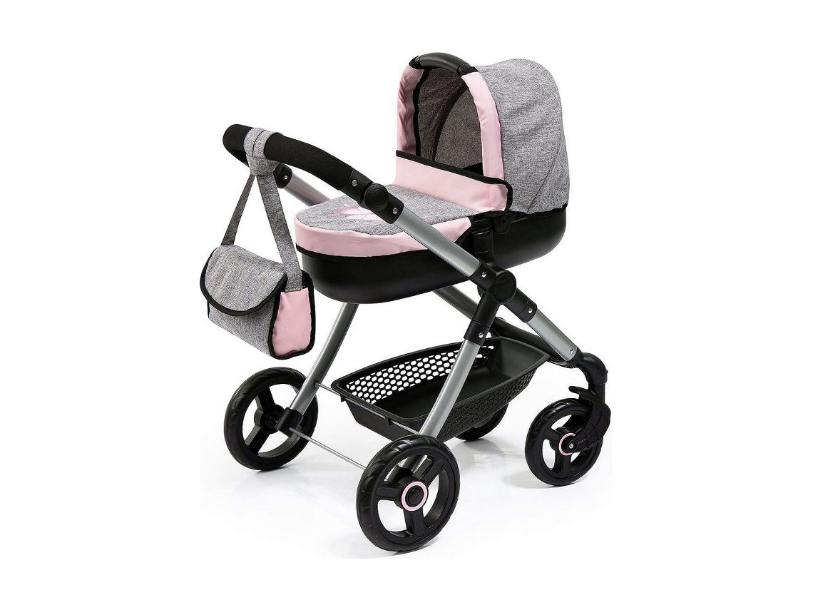 Acessórios REIG Carrinho para BonecasStule Pram Cinzento 63 Cm (Idade Mínima Recomendada: 3 anos)
